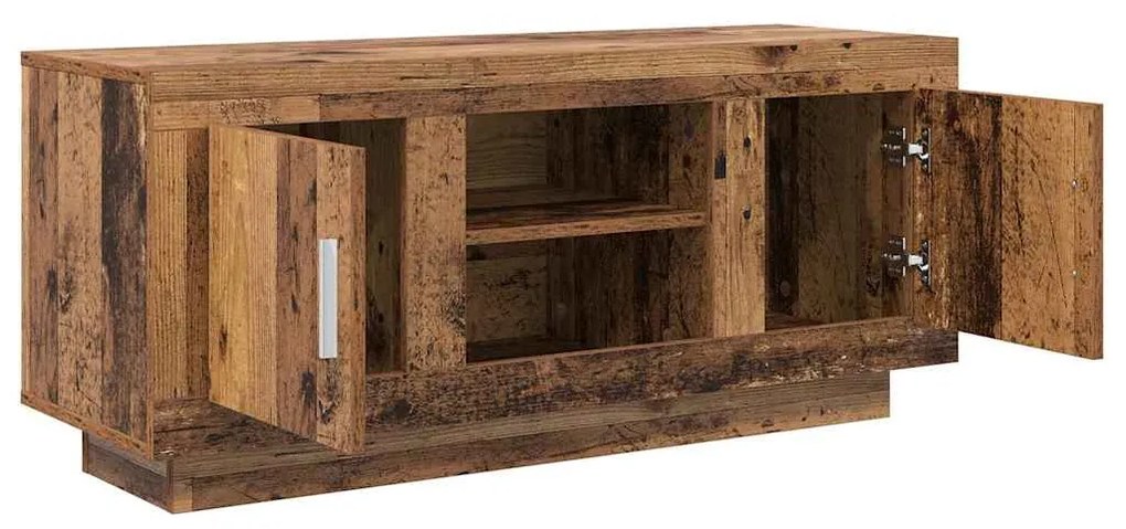 vidaXL Ντουλάπι TV Παλιό Ξύλο 102 x 35 x 45 εκ. Επεξεργασμένο ξύλο
