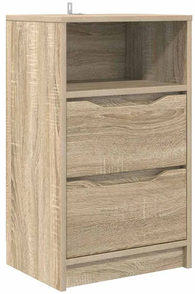 vidaXL Κομοδίνο Δρύς Sonoma 40 x 30 x 467 εκ Επεξεργασμένο ξύλο