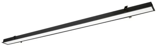 Γραμμικό Χωνευτό Trimless   L2820 3000K Μαύρο  Station Ultra 3911-04282-3-B-N Viokef-3911-04282-3-B-N-Μαύρο 3911-04282-3-B-N