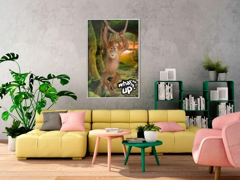 Αφίσα - Life in the Jungle - 20x30 - Μαύρο - Χωρίς πασπαρτού