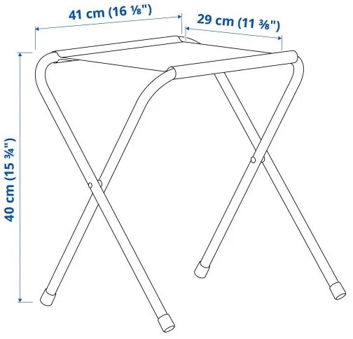 STRANDÖN πτυσσόμενο σκαμπό 305.758.45