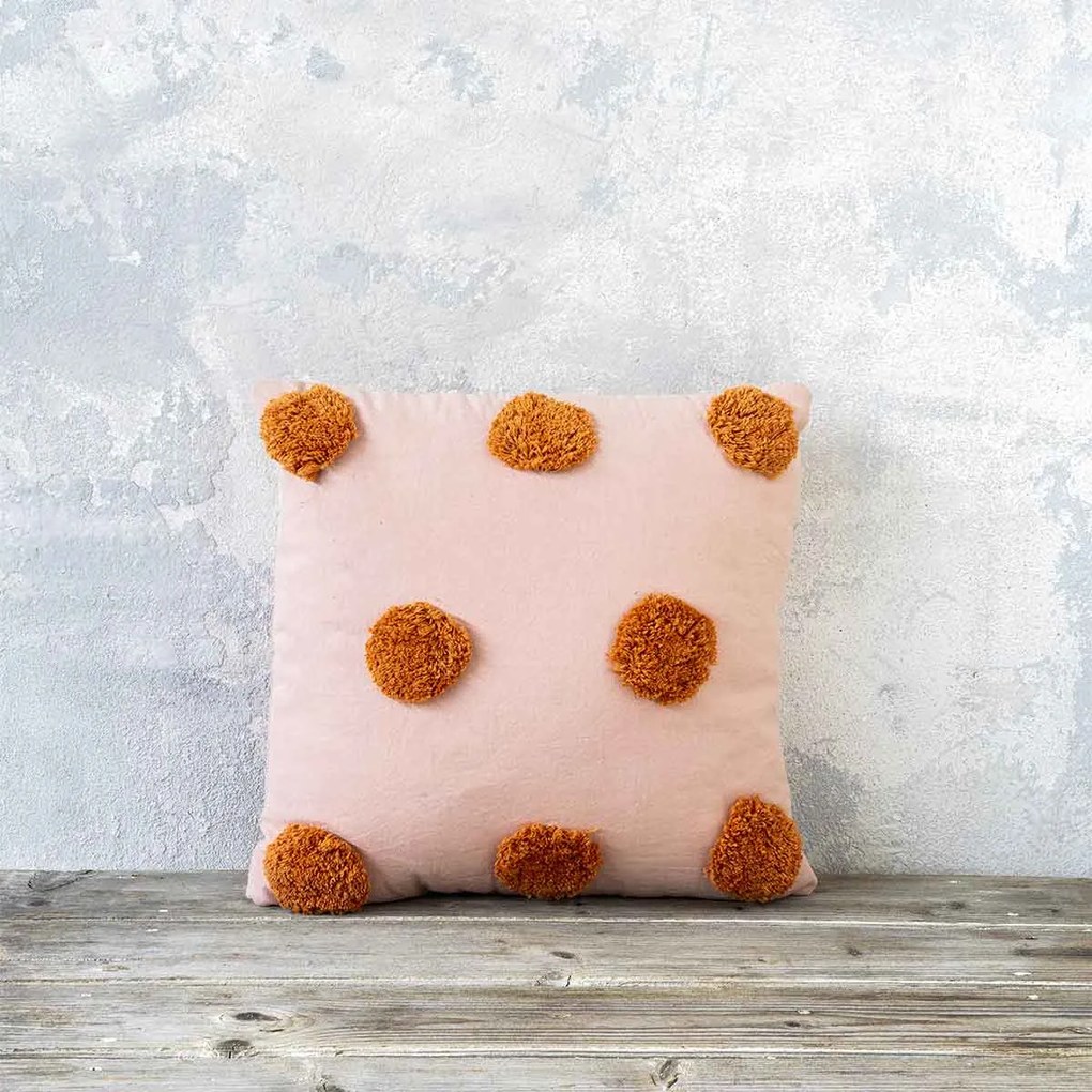 Διακοσμητικό Μαξιλάρι (45x45) Nima Pillows Borla Ροζ
