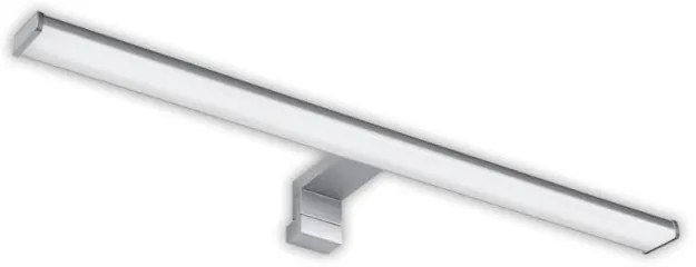 Απλίκα Φωτιστικό Τοίχου Μπάνιου LED 15W IP44 4000K 80x12 Lumen-3-801516-Ασημί 3-801516