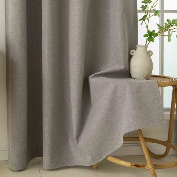 Beauty Home Ύφασμα κουρτίνας με το μέτρο Full Blackout σκίασης Total Art 8446 Φ280 Μπεζ