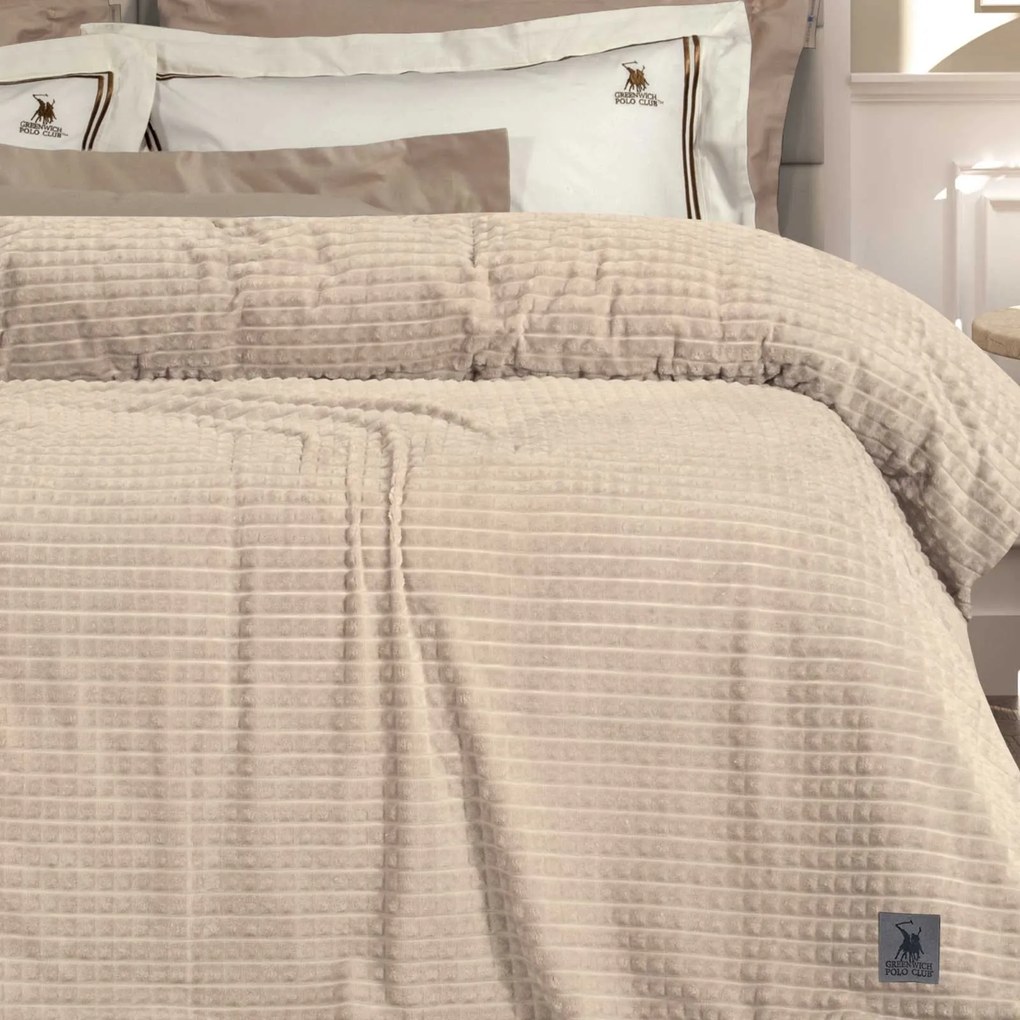 Κουβέρτα Fleece Υπέρδιπλη 220x240 Greenwich Polo 3448 5204850231774