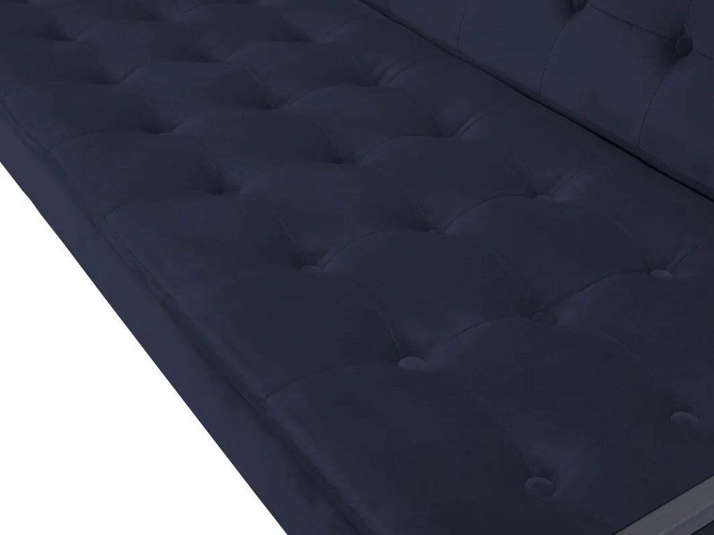Καναπές Concept 55 194, Μπλε, 172x78x81cm, Ταπισερί, Πόδια: Μεταλλικά