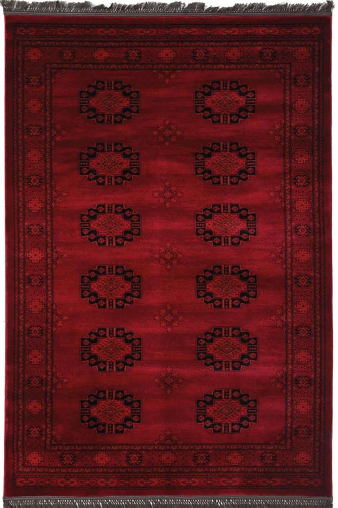 Σετ Χαλιά Κρεβατοκάμαρας 3Τμχ. Afgan 6871H D Red Royal Carpet SET(2 67X140&amp;67X220) Πολυπροπυλένιο