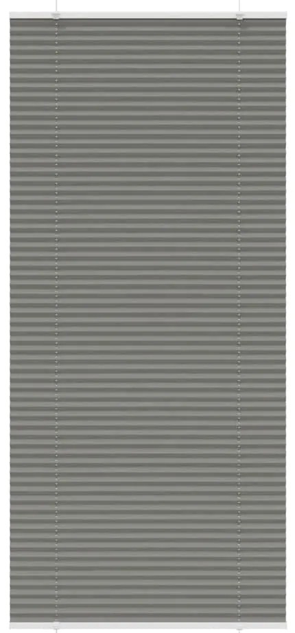 vidaXL Πλισέ περσίδα Ανθρακί 100x200 cm Πλάτος υφάσματος 99,4 cm