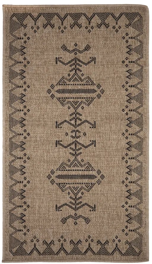 Ψάθα Avanos 9090 BLACK Royal Carpet - 80 x 150 cm