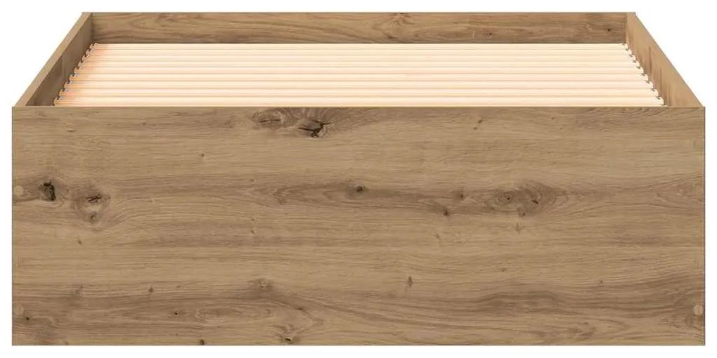 vidaXL Κρεβάτι με Συρτάρια με συρτάρι artisan δρυς 100 x 200 cm
