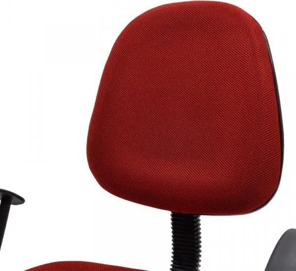 ΚΑΡΕΚΛΑ ΓΡΑΦΕΙΟΥ BASIC ΚΟΚΚΙΝΟ ΥΦΑΣΜΑ 55X48X82-94CM