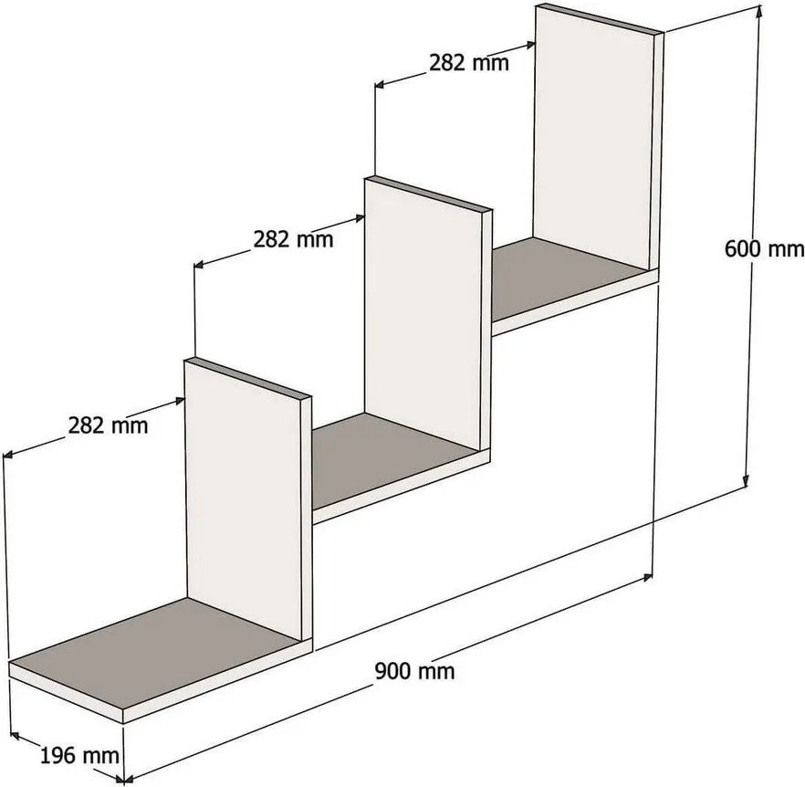 Wall Shelf Mist - Walnut Walnut