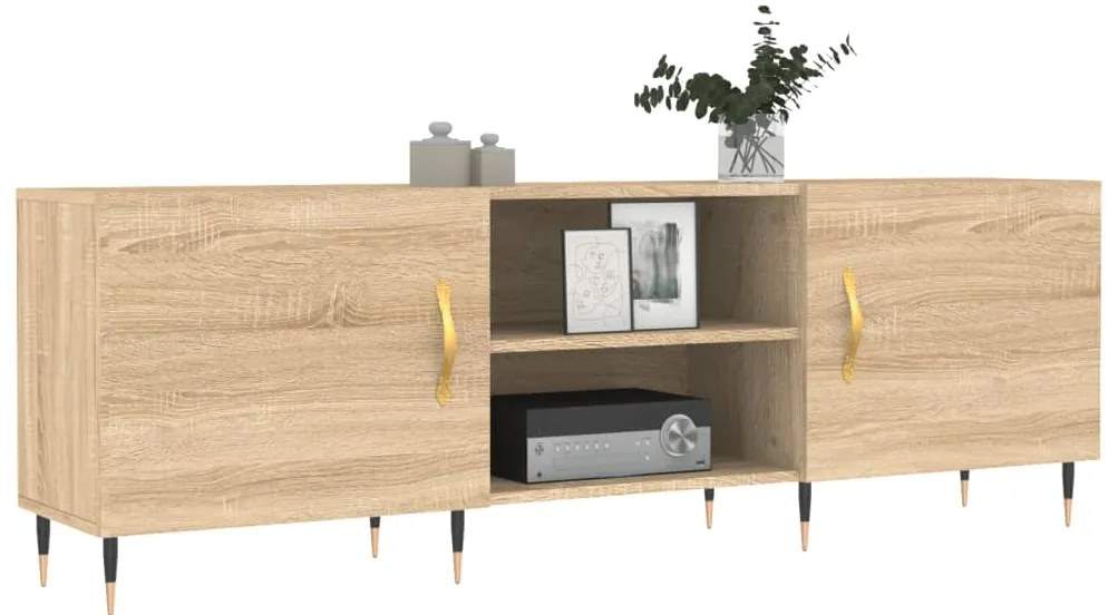 vidaXL Έπιπλο Τηλεόρασης Sonoma Δρυς 150x30x50 εκ. Επεξεργασμένο Ξύλο