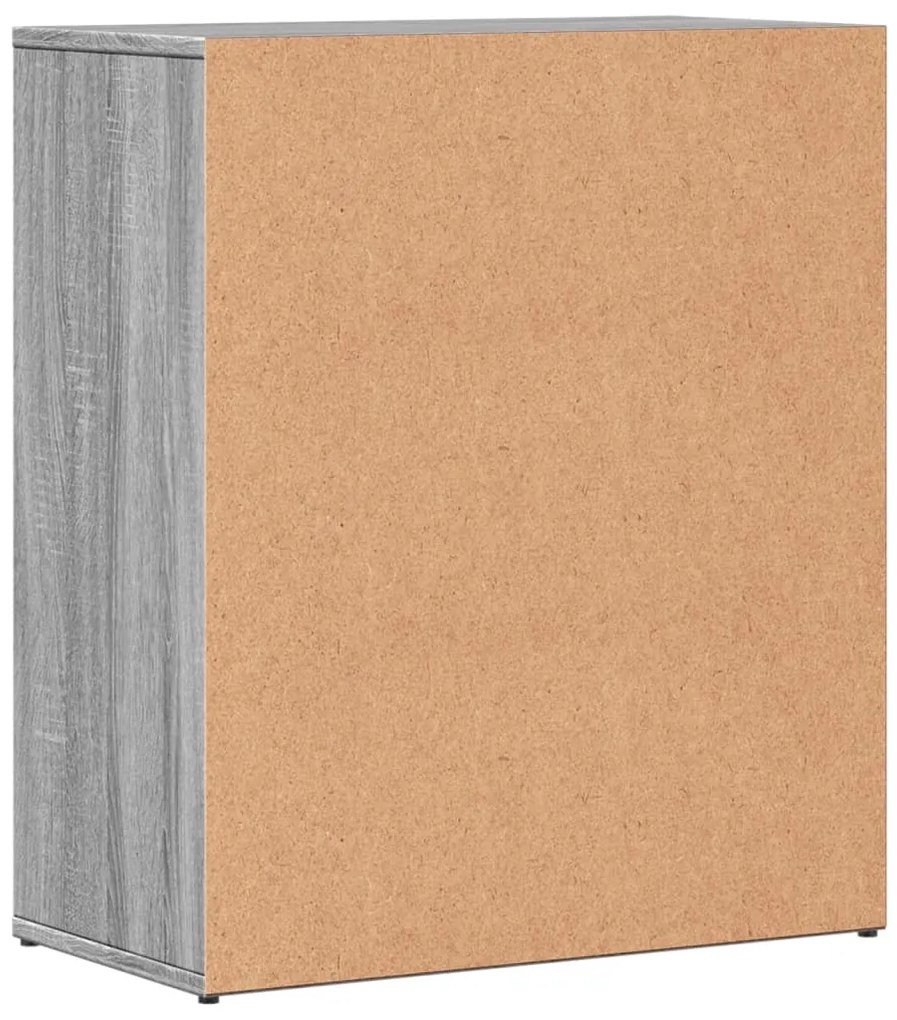 vidaXL Βοηθητικό Ντουλάπι Γκρι Sonoma 60x31x70 εκ. Επεξεργασμένο Ξύλο