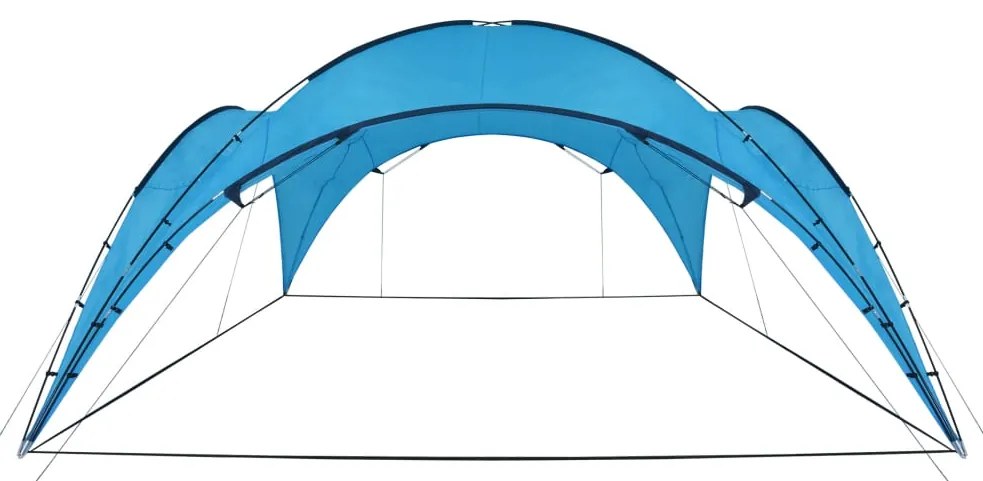 vidaXL Τέντα Εκδηλώσεων Αψίδα Γαλάζια 450 x 450 x 265 εκ.