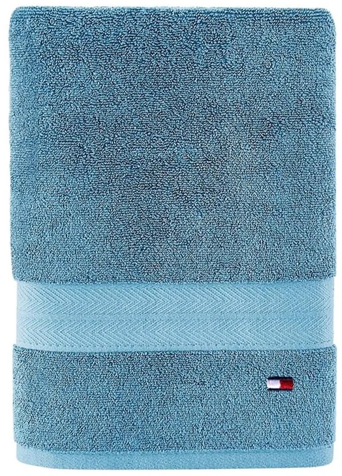 Πετσέτα Legend Ice Blue Tommy Hilfiger Προσώπου 100% Cotton