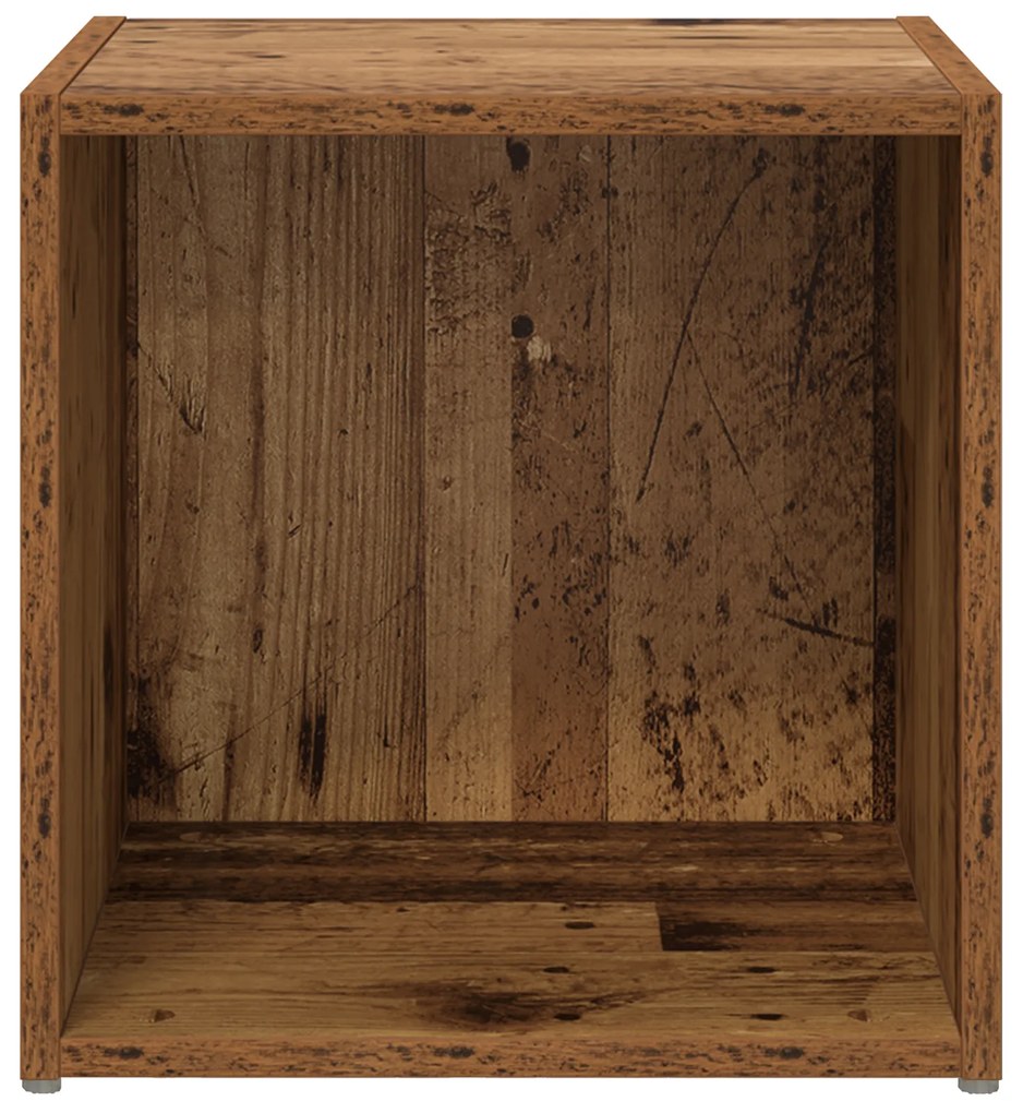 vidaXL Ντουλάπι TV 2 pcs Καφέ 37 x 35 x 37 εκ Επεξεργασμένο ξύλο