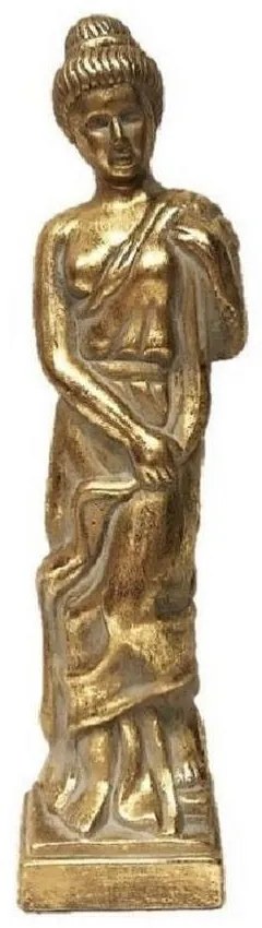 Διακοσμητική Φιγούρα Γυναίκα 50,5cm Gold ERT211K2 Espiel Ceramic