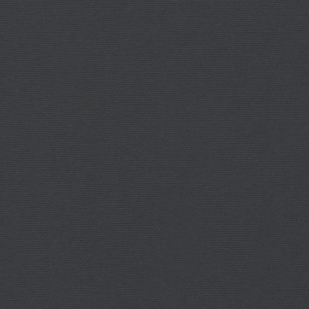 vidaXL Μαξιλάρι Πάγκου Κήπου Μαύρο 110x50x7 εκ. Ύφασμα Oxford