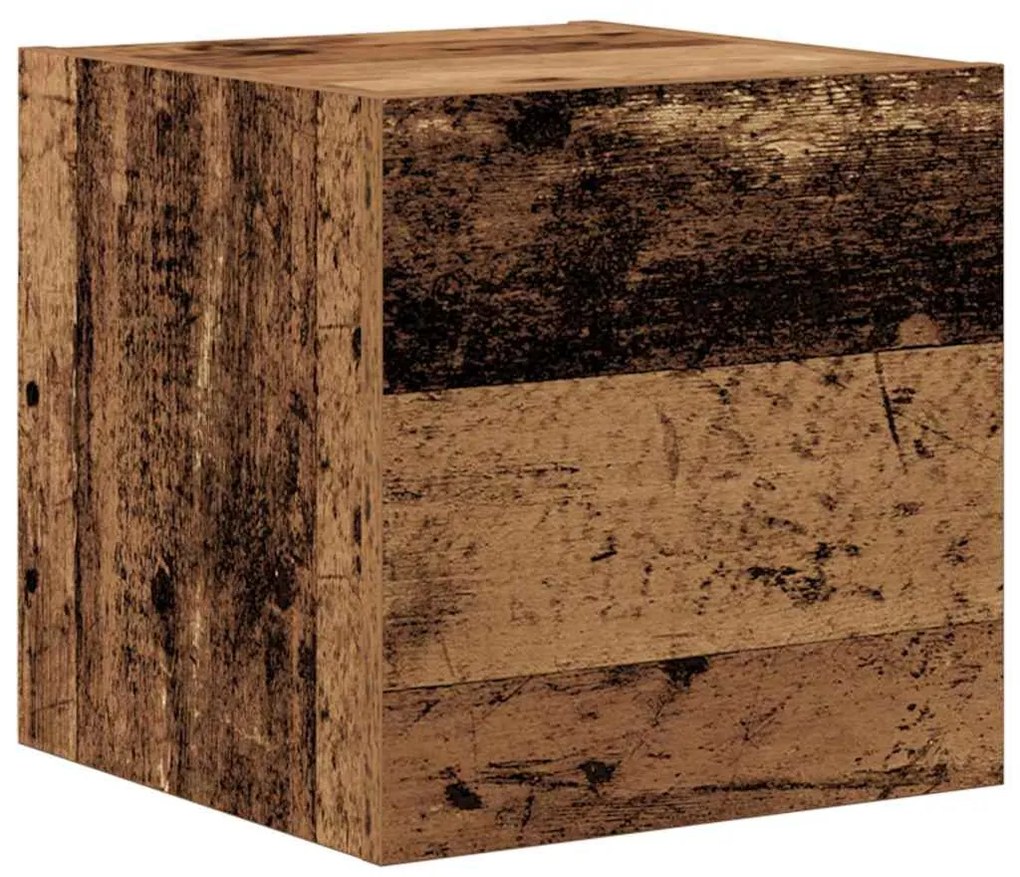 vidaXL Σετ επίπλου τηλεόρασης 8 pcs Παλιό Ξύλο Επεξεργασμένο ξύλο