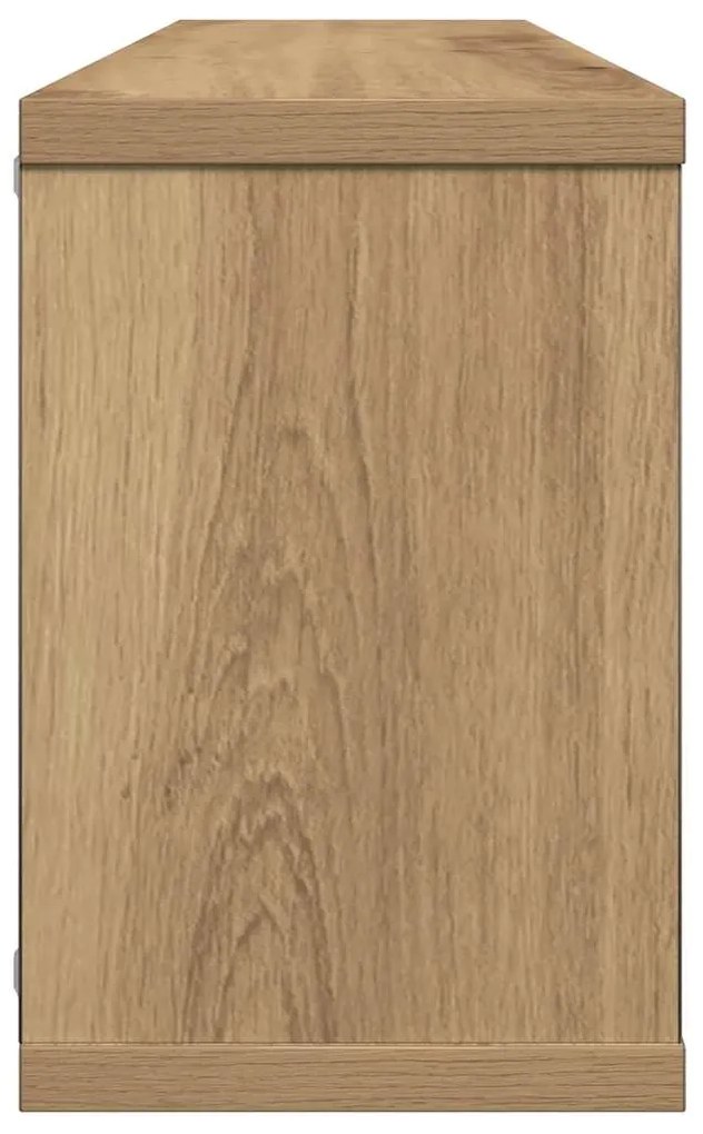 vidaXL Ράφια κύβων τοίχου 4 τεμάχια Artisan Oak Κατασκευασμένο ξύλο