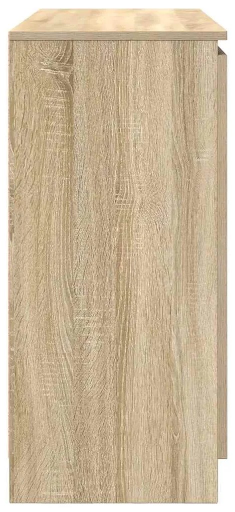 Συρταριέρα με Συρτάρια Sonoma Δρυς 100,5x35x76 εκ. Επεξ. Ξύλο - Καφέ