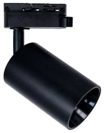 Σποτ Φωτιστικό Ράγας GU10 Φ6cm Lumen-23-401-Μαύρο 23-401