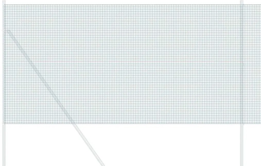 vidaXL Πράσινος Συρμάτινος Φράχτης 1.4x50 μ Ατσάλι