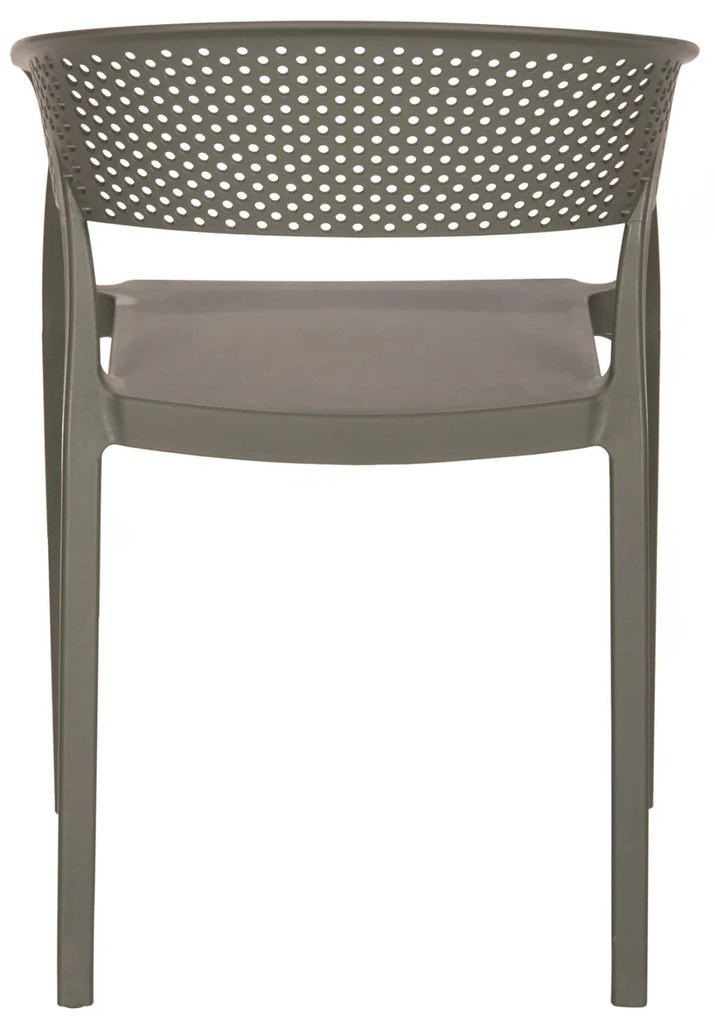 ΠΟΛΥΘΡΟΝΑ ΠΟΛΥΠΡΟΠΥΛΕΝΙΟΥ DARK OLIVE HM5941.07 53,5x50,5x73Υ εκ.