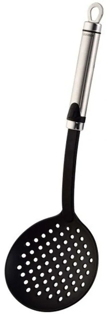 Κουτάλα Ξαφρίσματος Gizmo BG00003062 32cm Inox-Black Bergner Stainless Steel,Nylon