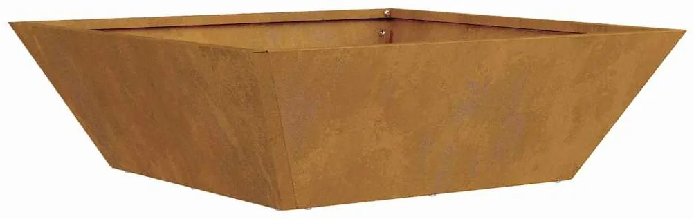 vidaXL Γλάστρα Κήπου 5 pcs Σκ rusty 50 x 50 x 15 cm