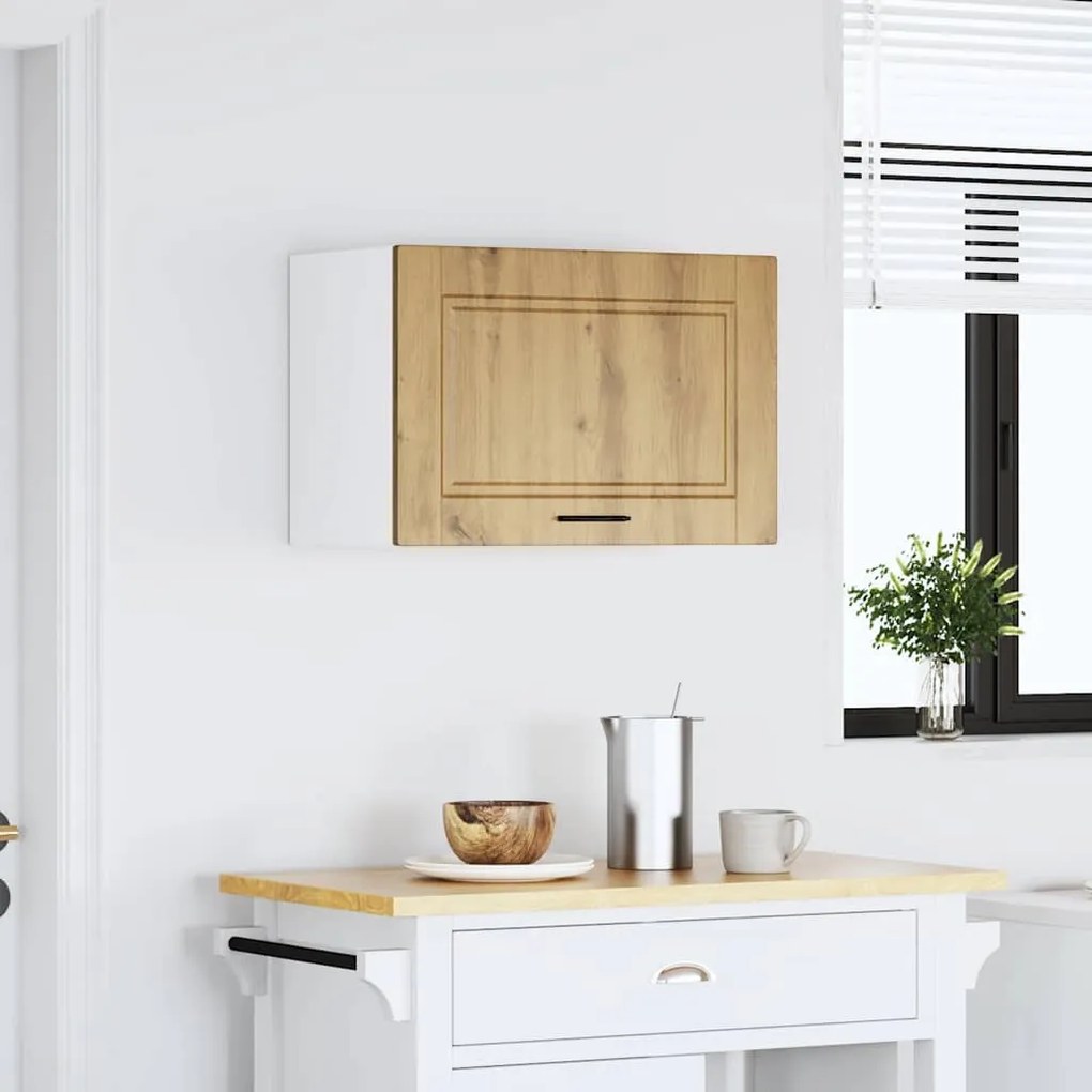 ντουλάπι τοίχου κουζίνας "Porto" Artisan Oak Engineered Wood - Καφέ