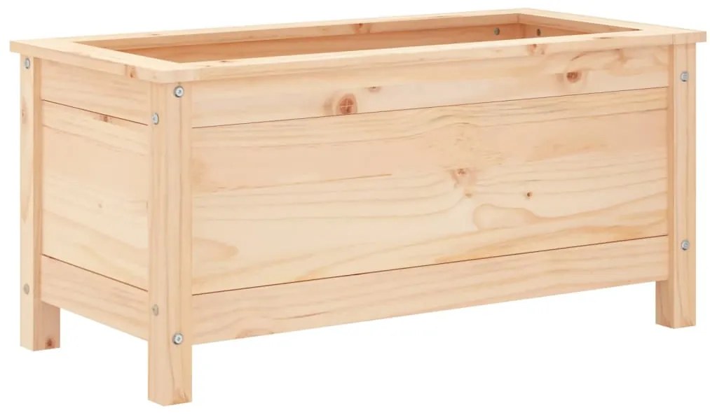 vidaXL Ζαρντινιέρα 82,5 x 40x 39 εκ. από Μασίφ Ξύλο Πεύκου