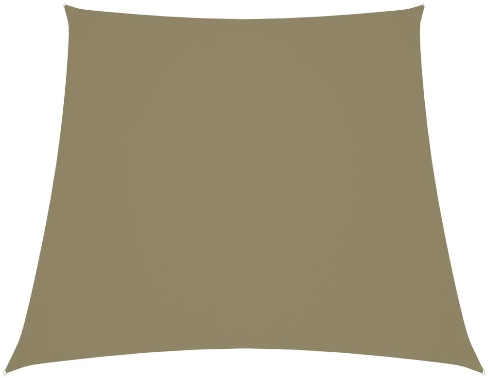 Πανί Σκίασης Τρίγωνο Μπεζ 2/4 x 3 μ. από Ύφασμα Oxford