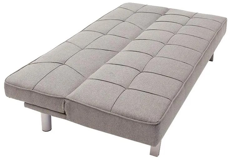 Καναπές - Kρεβάτι Travis 3θέσιος Ύφασμα Γκρι 175x83x74 εκ. 175x83x74 εκ.