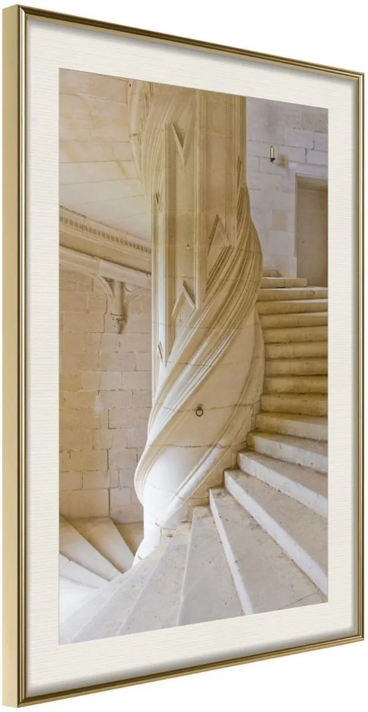 Αφίσα - Winding Entrance - 20x30 - Χρυσό - Με πασπαρτού