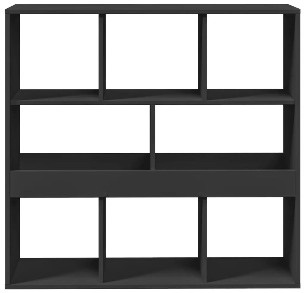 vidaXL Βιβλιοθήκη/Διαχωριστικό Χώρου Μαύρο 100x33x94,5 εκ.