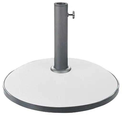Βάση ομπρέλας Zicko τσιμέντο λευκό 35kg Φ50εκ Υλικό: 70%  concrete 29%  steel 1%  pp 218-000018