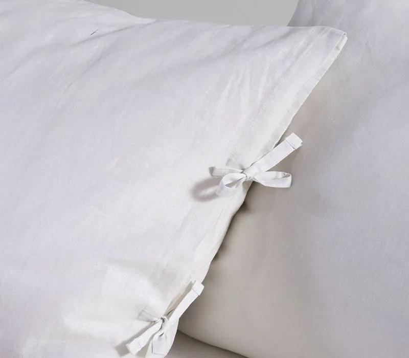 Σεντόνι Μονό Cotton-Linen Ecru 170x270 - Nef-Nef Homeware