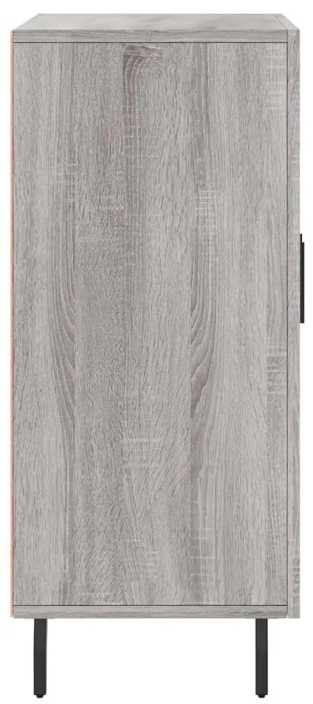 vidaXL Ντουλάπι Γκρι Sonoma 90 x 34 x 80 εκ. από Επεξεργασμένο Ξύλο