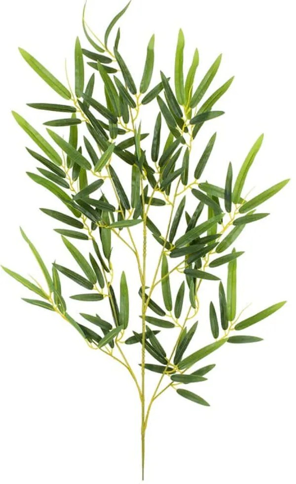 Τεχνητό Κλαδί Bamboo 20227 50x70cm Green GloboStar Πολυαιθυλένιο,Ύφασμα