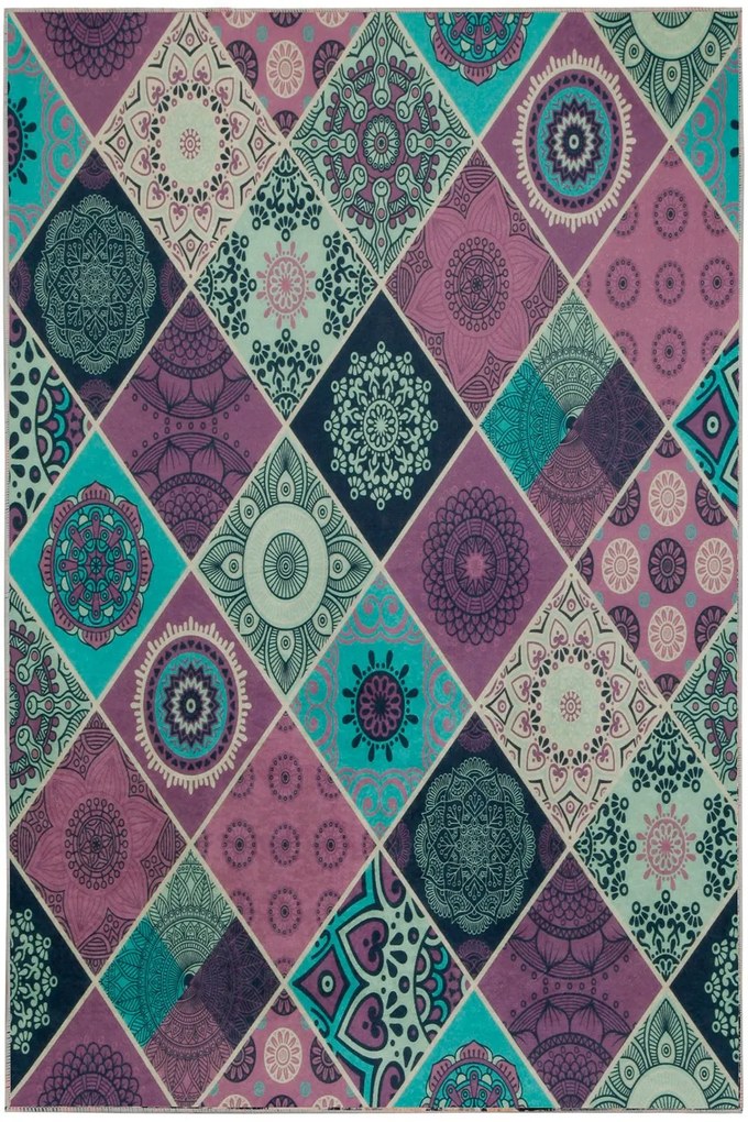 Χαλί Valencia 530HFT1998 Fuchsia-Multi Conceptum Hypnose 80X150cm