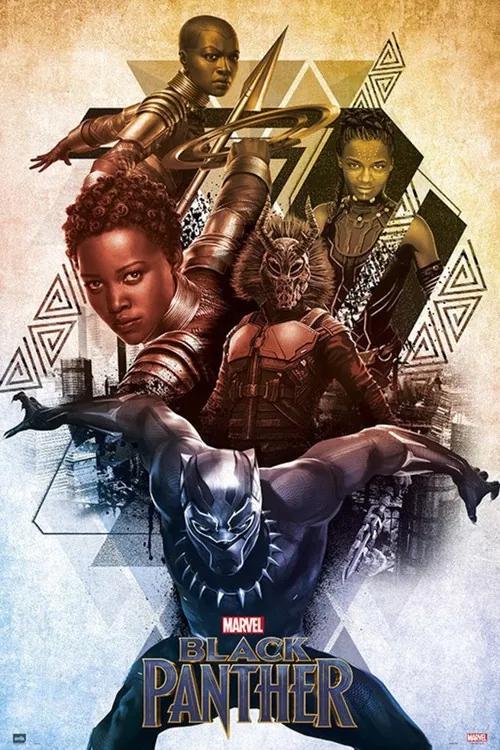 Αφίσα Marvel - Black Panther, (61 x 91.5 cm)