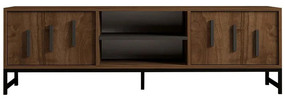 Έπιπλο Τηλεόρασης Shape 835PUQ4498 160x40x50cm Walnut