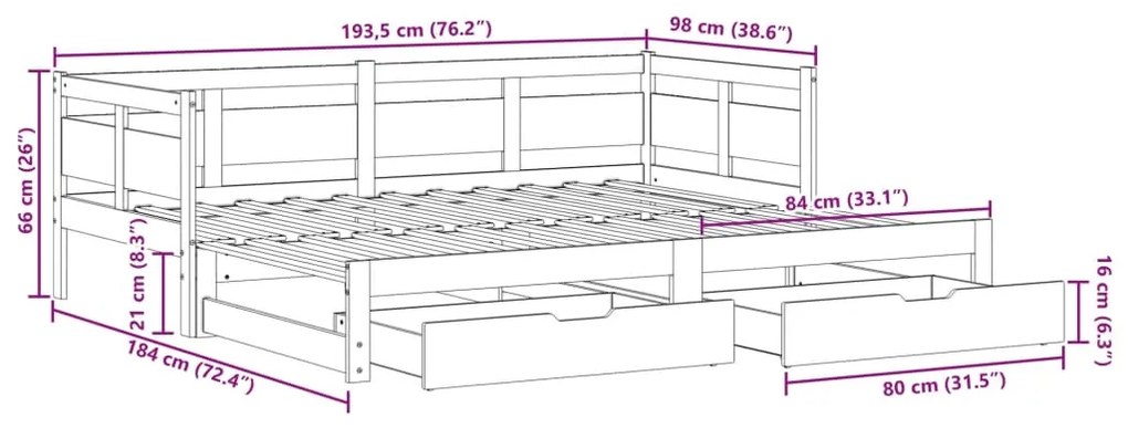 ΚΑΝΑΠΕΣ ΚΡΕΒΑΤΙ ΣΥΡΟΜΕΝΟΣ ΧΩΡΙΣ ΣΤΡΩΜΑ 90X190 ΕΚ. &amp; ΣΥΡΤΑΡΙΑ 3302236