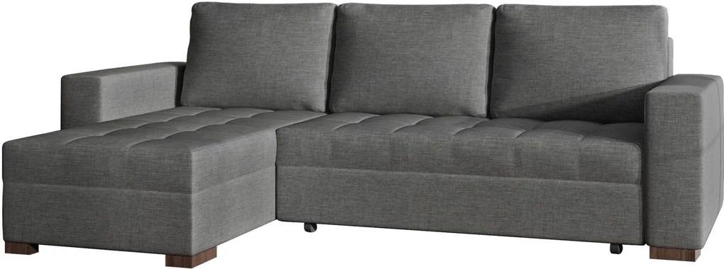 Γωνιακός καναπές Julie-Γκρι - 237.00Χ150.00Χ90.00cm