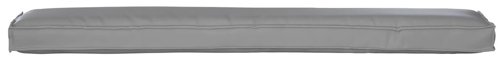 vidaXL Μαξιλάρια Παλέτας 2 τμχ Γκρι 200x40x8 cm