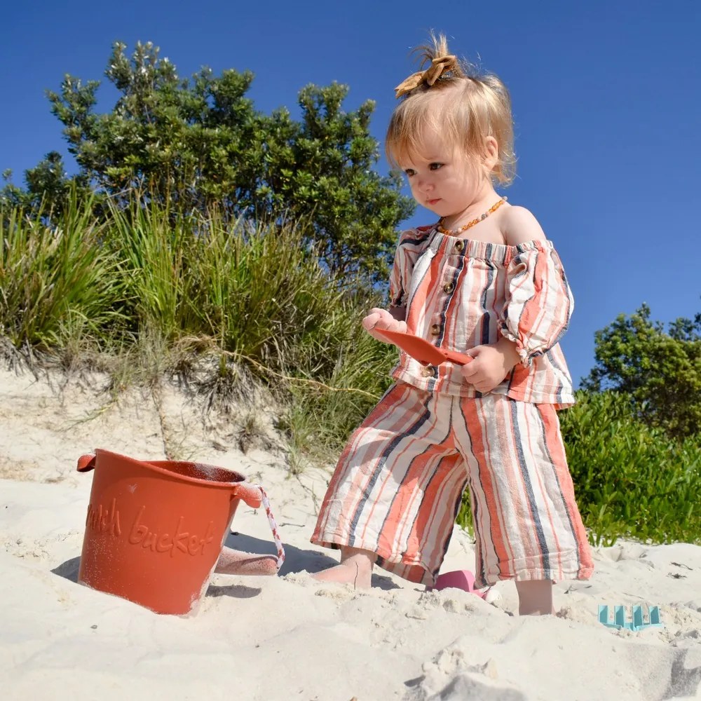 Κουβαδάκι Scrunch από ανακυκλώσιμη σιλικόνη Rust