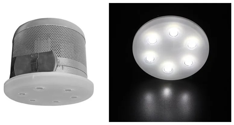 Χωνευτό Σποτ Οροφής LED 3W Οπάλ Γυαλί Δέσμη 45° 21-71634500 Lumen-21-71634500-Διάφανο 21-71634500