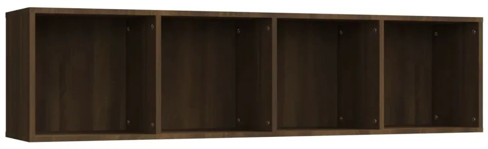 vidaXL Βιβλιοθήκη/Έπιπλο Τηλεόρασης Καφέ Δρυς 143x30x36 εκ. Επεξ. Ξύλο